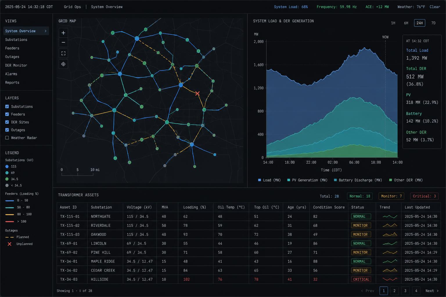 Critical Infrastructure application
